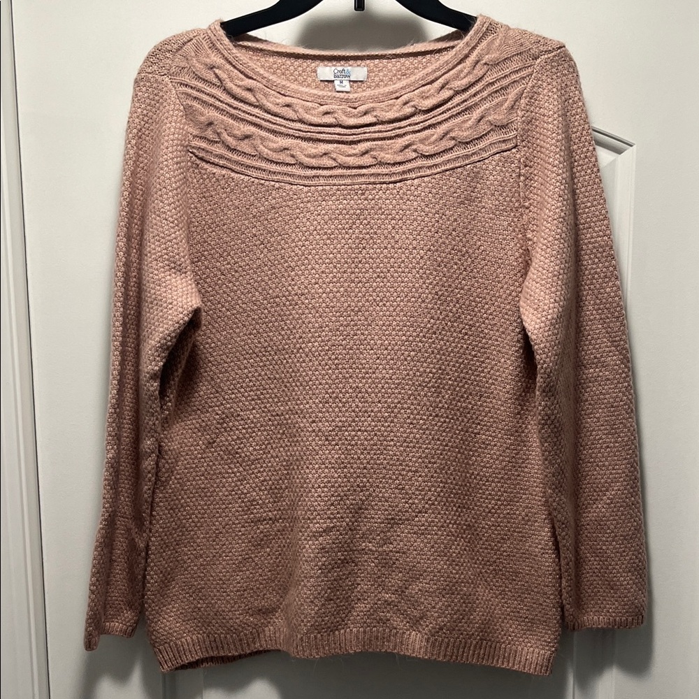 Croft & Barrow, gently worn sweater, size medium